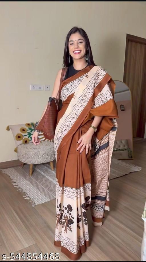 Jaipuri Hand Block Printed Soft Cotton Saree
