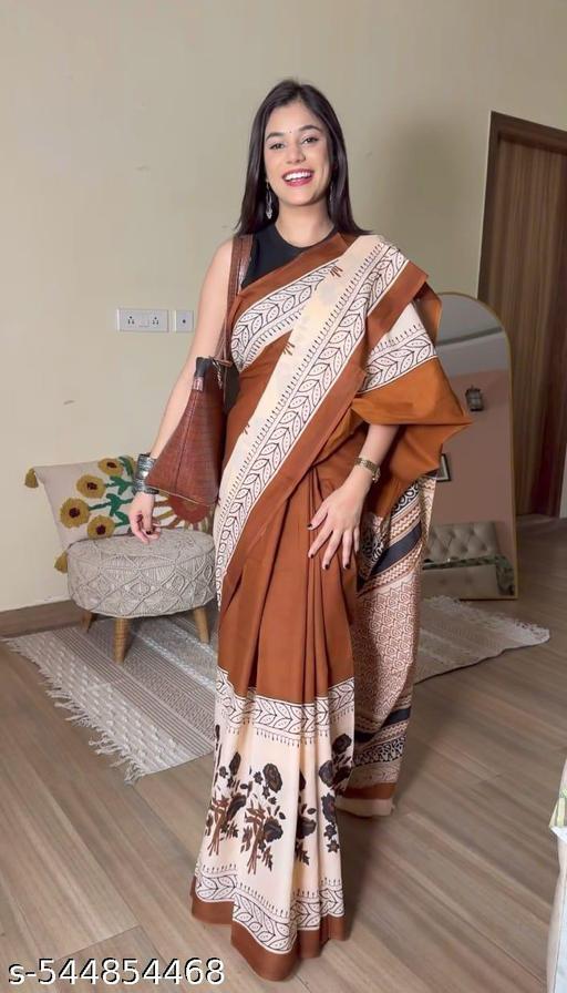Jaipuri Hand Block Printed Soft Cotton Saree