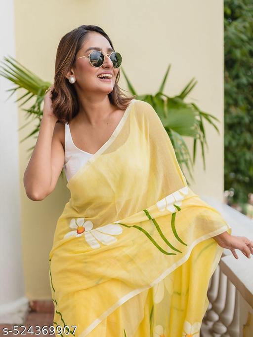 Cotton Floral Saree