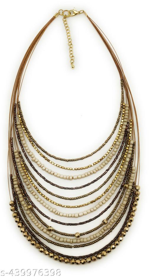 Alloy Glittering Neck Piece