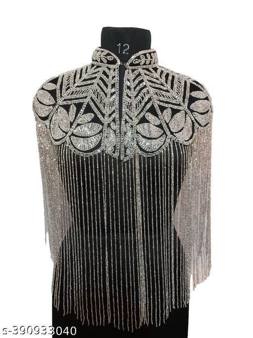 Long Embellished Capes