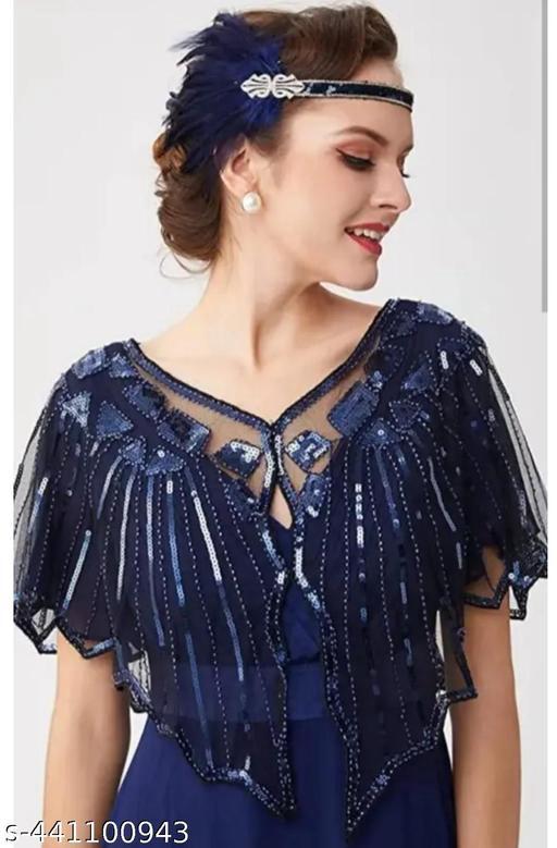 Blue Sequence Work Cape