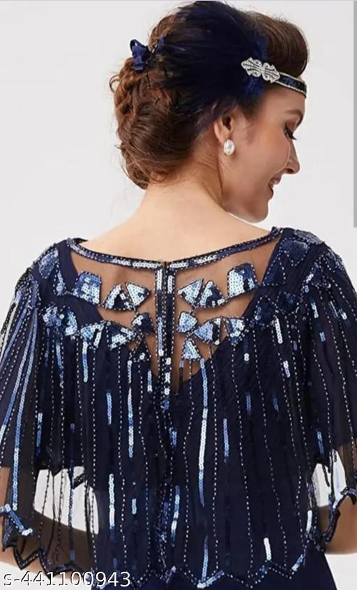 Blue Sequence Work Cape