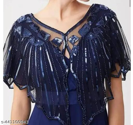 Blue Sequence Work Cape