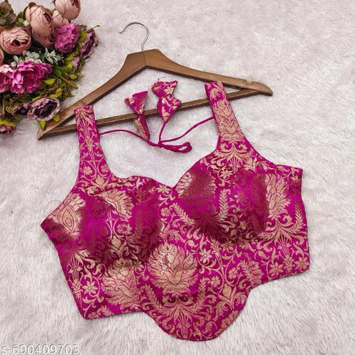 Banarasi Corset Style Blouse