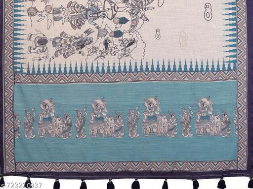 Blue Voguish Floral Saree - Ready to Wear Saree