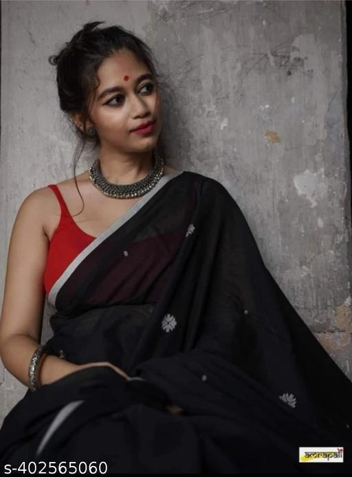 Khadi Cotton Mini Polka Saree