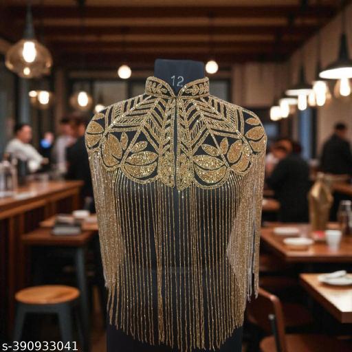 Long Embellished Capes