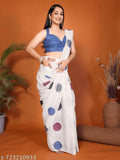 Multi-color Polka Dot - Ready to Wear saree